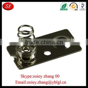 Dongguan Custom Made Ni-plating Spring Battery Contact Plate For Sale thumbnail-1