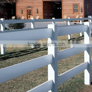 PVC Fencing Post and Rail thumbnail-1
