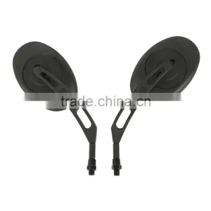 Universal Motorcycle 10mm Oval View Mirror For Honda Yamaha KTM Kawasaki Suzuki thumbnail-1