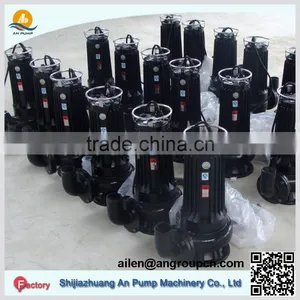 Stainless Steel Non-Clog Vertical Submersible Sewage Suspension Pump thumbnail-5