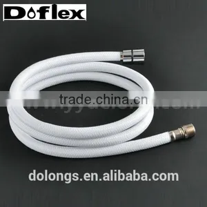 White Nylon Wire Braided Kitchen Hose thumbnail-1