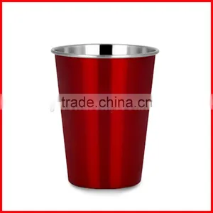 Stainless Steel Camping Cup Coffee Cup - Retro Cafe thumbnail-1