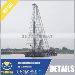 Ladder Sand Pump Dredge Working on Deepen Waterbody thumbnail-1