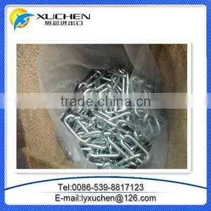 DIN766 Steel Hot Dip Galvanized Industrial Link Chain With Factory Price thumbnail-6
