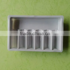 Disposable Plastic Medical Bottles Display Inner Tray, 6 Bottles thumbnail-1