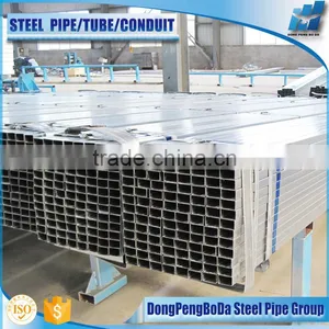 GB/T 6728 Square 25x25x1.3mm Pre Galvanized Structure Pipe thumbnail-1