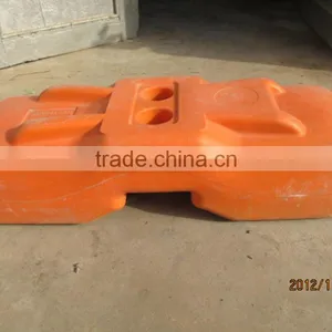 2016 the Best Selling Orange Color Plastic Temporary Fencing Feet/foot/base thumbnail-1
