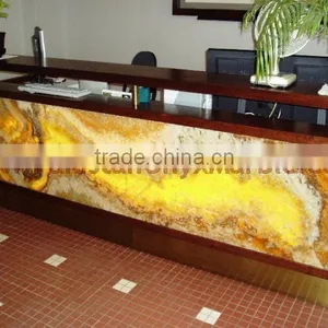 MANUFACTURER AND EXPORTERS MODERN DESIGN ONYX RECEPTION COUNTERS thumbnail-2