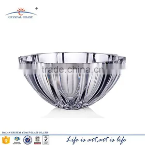 Unique Clear Glass Salad Bowl for Kitchen Tableware thumbnail-1