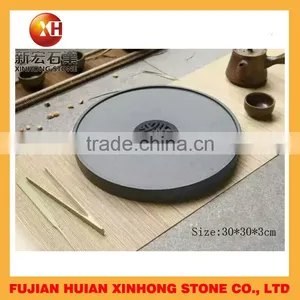Hollow Out Drainage Mongolia White Metal Tea Tray for Hot Sale thumbnail-2