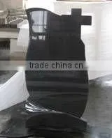 Marble Black Cross Grave Monument thumbnail-1
