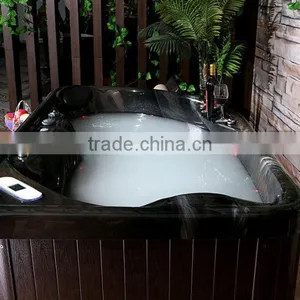 Black Whirlpool Bathtub Whirlpool Bathtub With TV Whirlpool Bathtub With Free Sex Video TV thumbnail-2