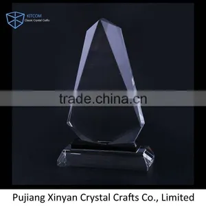 Best Seller Attractive Style Clear Engraving Crystal Trophy With Good Prices thumbnail-1
