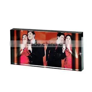Sublimation Photo Crystal With Penholder and Watch thumbnail-5