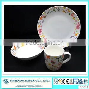 Ceramic Type Janpanses Lovely Fine Children Dinner Set thumbnail-1