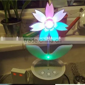 Wholesale Dancing Flower Light Speaker Newest Swing Flower Dancing Speaker Flash Intelligent Flower Speaker thumbnail-5