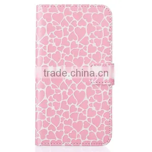 Relief Painting Phone Shell PU Leather Phone Case Flip Leather Holster for Samsung G530 thumbnail-1