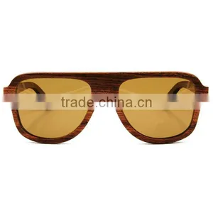 Cheap Wholesale Sapele Wood Sunglasses Handcrafted Full Frame Eyewear Quick Delivery Wooden Eyewear thumbnail-1