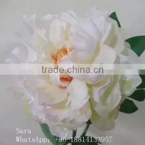 SJ1011745 2 Heads Peony Silk Flower/large Silk Flowers thumbnail-3