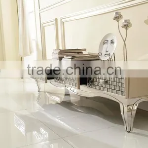 2016 Latest Luxury Mosaic Decoration Lcd tv Stand Modern/used tv Stand/modern tv Stand Cabinet for Stainless Steel Furniture thumbnail-1