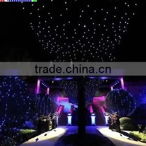 Black Background Rgb Led Sky Star Cloth for Wedding Decor thumbnail-1