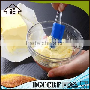 NBRSC Different Types of Kitchen Utensil Silicone Spatulas With Transparent Handle Set of 6 thumbnail-4