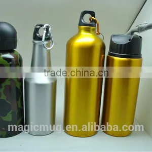 Promotional Logo Printed Aluminum Outdoor Sports Water Bottle thumbnail-5