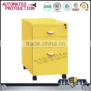 BL-03 Color Steel Mobile Drawer Cabinet With Three File Drawer thumbnail-4