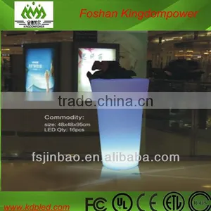 RGB LED Round Pot Decorative Vase Lighting thumbnail-1
