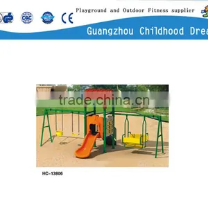 HC-13806 Plastic Kids Swing & Slide Sets thumbnail-1
