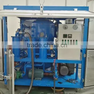 ZYD 1800l/h Mobile Trailer High Vacuum Recycling Transformer Oil Purifier thumbnail-1