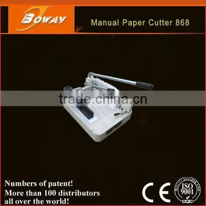 Boway Service YG-868 A3 A4 Manual Paper Cutting Machine of Thick Layer thumbnail-1