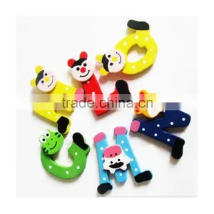 Child Educational Toy,26pcs Wooden Cartoon Alphabet A-Z Magnets thumbnail-1