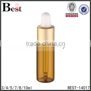 3 / 4 / 5 / 7 / 8 / 10ml Cosmetic Matt Golden Dropper Bottle Perfume Glass Amber Fragrance Perfume Glass Bottle Factory thumbnail-4