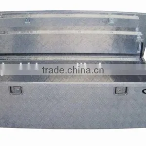 Silver Heavy Duty Aluminum Tools Box thumbnail-2