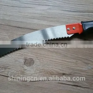 High Tree Cut Curve Pruning Saw With Steel and Rubebr Handle thumbnail-3