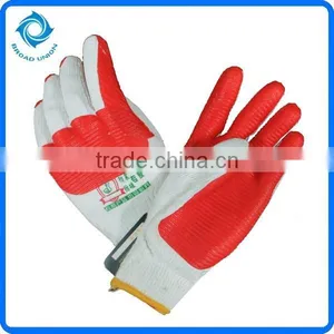 New Design Latex Safety Gloves Rubber Laminated Gloves thumbnail-1