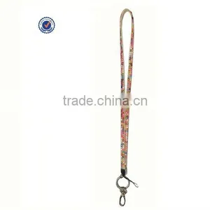 Fashion Crystal Bling Lanyard With Keychain thumbnail-1