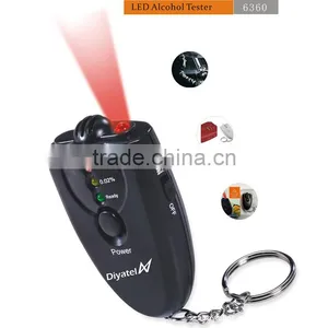 Alcohol Breathalyzer Tester With Flashlight Keychain Wine Breathalizer Alcohol Tester thumbnail-3