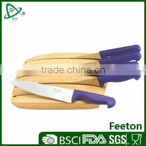 6pcs Wholesale Kitchen Knives Set With Wooden Block thumbnail-1