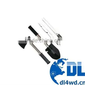 4WD Accessories Multi Purpose Shovel Axe Survival Multifunction Folding Shovel thumbnail-1