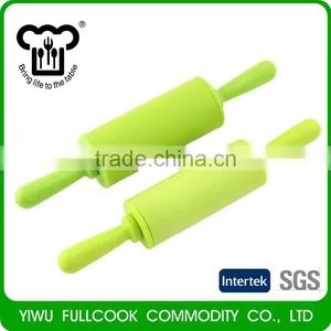 Hot Selling Colorful Eco Friendly Non Stick Silicone Rolling Pin thumbnail-1