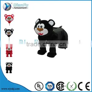 Amusement Park Ride Musical Animated Plush Toy Ride Motorized Animals Battery Operated Ride Animals for Sale thumbnail-1