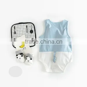 2017 The Elephant Patterned Outfits for 0-2 Years Old Baby thumbnail-2