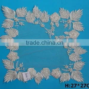 Cheap Wedding Embroidered Table Overlays Beaded Table Cloth thumbnail-1