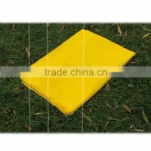 PE Disposable Yellow Poncho With Customers' Logo thumbnail-2