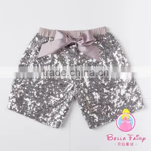 Rand New Born Baby Baby Leggings Wholesale Sequin Silver Dancing Baby Pant Manufactory thumbnail-6