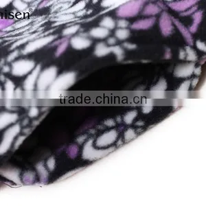 High Quality 100% Polyester Printing Ladies Fleece Sport Jacket thumbnail-4