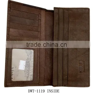 Fashion New Designer Stamp Logo Patches Work Men Real Leather Passport thumbnail-3