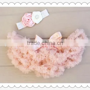 Lilla Chiffon Pettiskirt Baby Clothes Baby Pettiskirt Bulk Sale Girl Super Fluffy Ruffle Pettiskirt thumbnail-4
